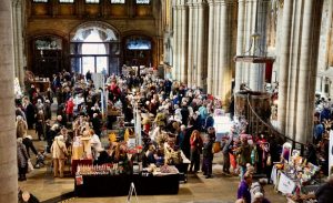 Christmas Food & Drink Fair Ripon Cathedral Long Shot