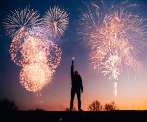 Yorkshire Restaurants for New Year’s Eve – Man in fireworks